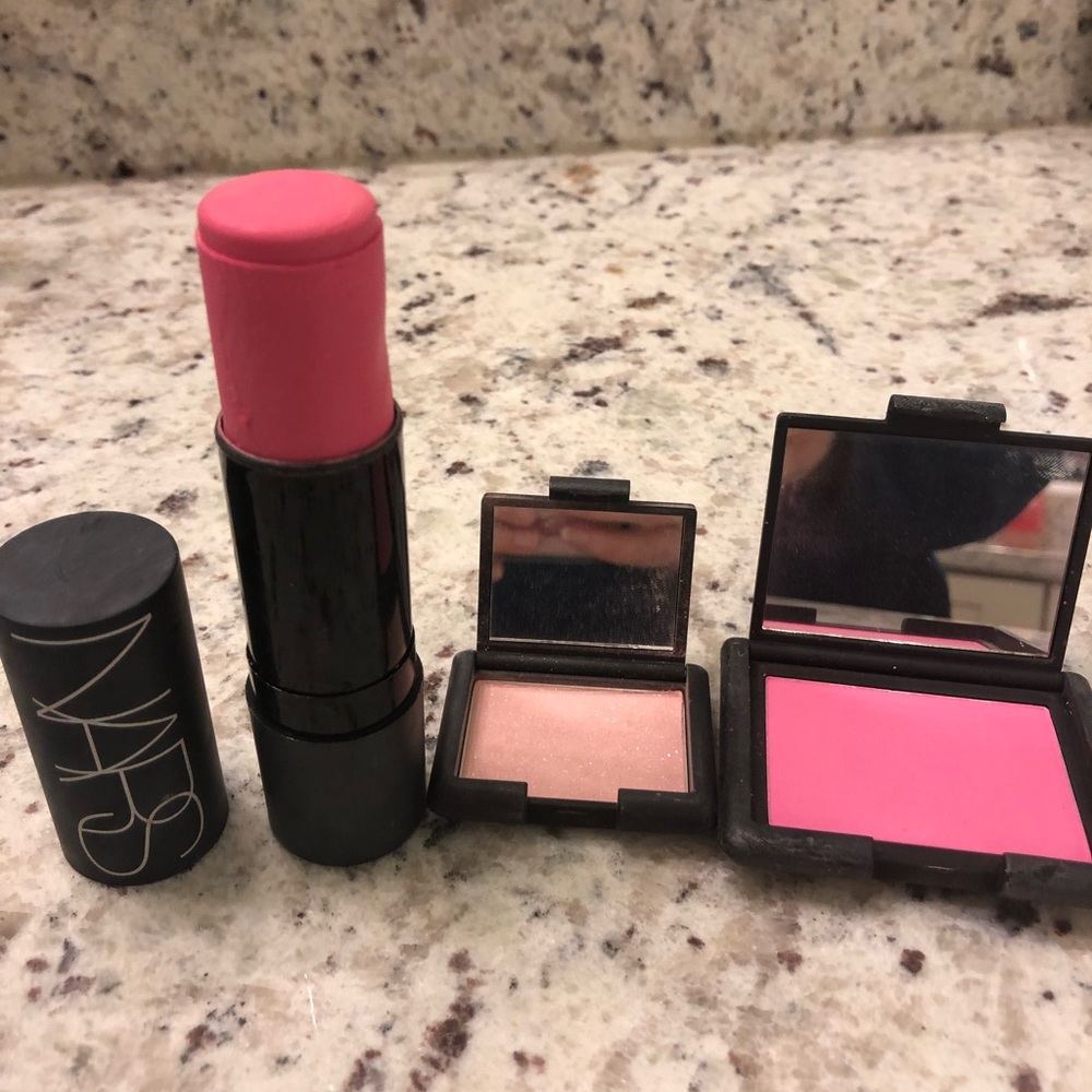 NARS  Angelika, Desire blush & Fathom eyeshadow